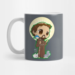 Chibi St. Francis of Assisi (v2) Mug